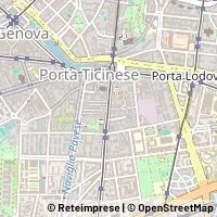 Mapa Milano