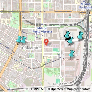 Mappa Via Abetone, 20137 Milano MI, Italia (0.5505)