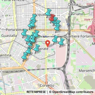 Mappa Via Abetone, 20137 Milano MI, Italia (0.912)