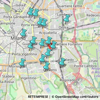 Mappa Via Abetone, 20137 Milano MI, Italia (1.82588)