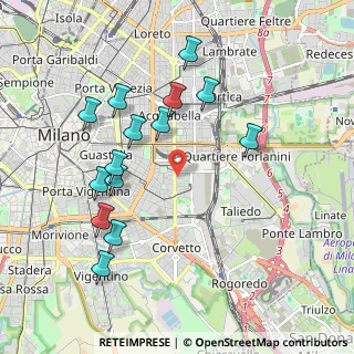 Mappa Via Abetone, 20137 Milano MI, Italia (1.995)