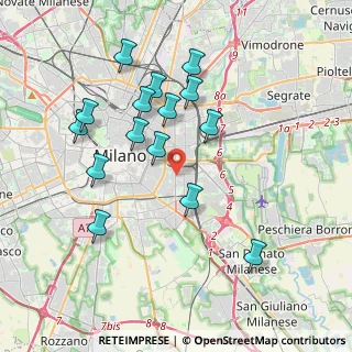 Mappa Via Abetone, 20137 Milano MI, Italia (3.74)