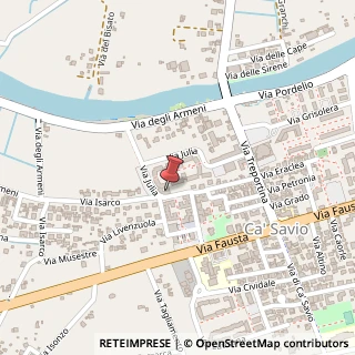 Mappa Via Julia, 71, 30013 Cavallino-Treporti, Venezia (Veneto)