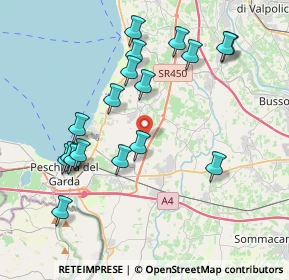 Mappa Strada della Praia, 37017 Lazise VR, Italia (4.07167)