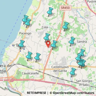 Mappa Strada della Praia, 37017 Lazise VR, Italia (2.39267)