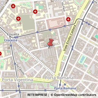 Mappa Via Orti, 14, 20122 Milano, Milano (Lombardia)
