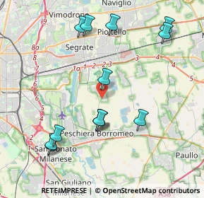 Mappa Via Caduti di Nassiriya, 20068 Peschiera Borromeo MI, Italia (4.31923)