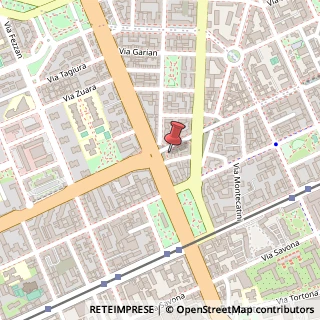 Mappa Via Vincenzo Foppa, 61, 20144 Milano, Milano (Lombardia)
