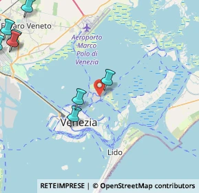 Mappa 30141 Venezia VE, Italia (6.92455)