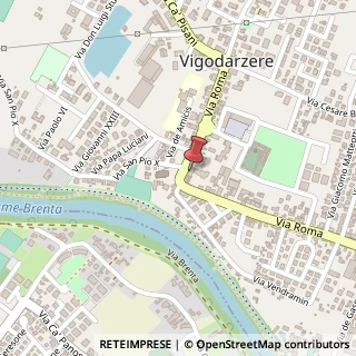 Mappa Via Roma, 268, 35010 Vigodarzere, Padova (Veneto)