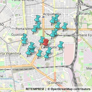 Mappa Via Baldassare Oltrocchi, 20137 Milano MI, Italia (0.7695)