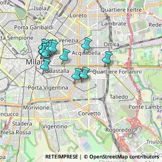 Mappa Via Baldassare Oltrocchi, 20137 Milano MI, Italia (1.75462)