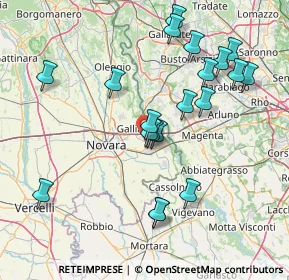 Mappa Via Trecate, 28068 Romentino NO, Italia (15.765)