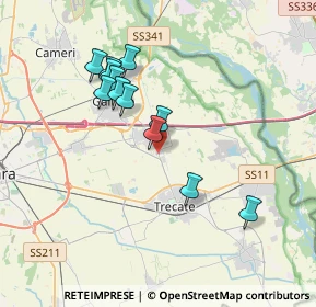 Mappa Via Trecate, 28068 Romentino NO, Italia (3.26083)