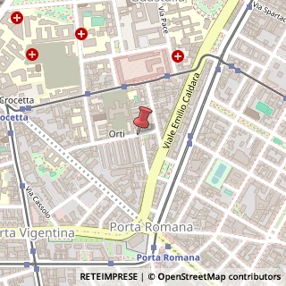 Mappa Via Orti, 16, 20122 Milano, Milano (Lombardia)