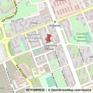 Mappa Piazza San Giovanni Battista alla Creta, 1, 20147 Milano, Milano (Lombardia)