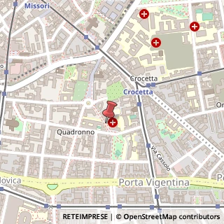 Mappa Via Gaetano Pini, 9, 20122 Milano, Milano (Lombardia)