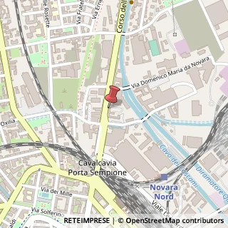Mappa Corso della Vittoria, 12b, 28100 Novara, Novara (Piemonte)