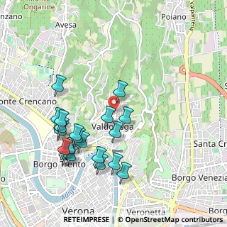 Mappa Via Marsala, 37128 Verona VR, Italia (1.0165)