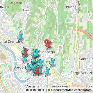 Mappa Via Marsala, 37128 Verona VR, Italia (1.1485)