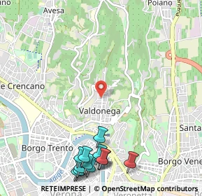 Mappa Via Marsala, 37128 Verona VR, Italia (1.45)