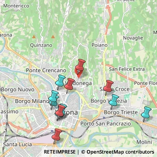 Mappa Via Marsala, 37128 Verona VR, Italia (2.24833)