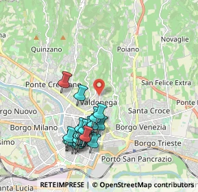 Mappa Via Marsala, 37128 Verona VR, Italia (1.967)