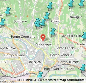 Mappa Via Marsala, 37128 Verona VR, Italia (2.85154)