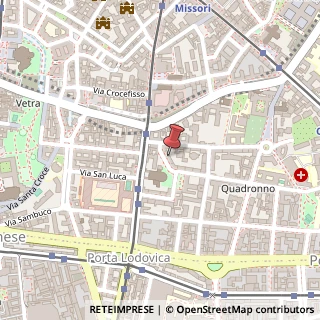 Mappa Via Giuseppe Vigoni, 5, 20122 Milano, Milano (Lombardia)