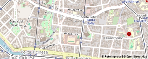 Mappa Milán