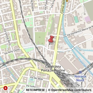 Mappa Strada Privata Porazzi, 5, 28100 Novara, Novara (Piemonte)