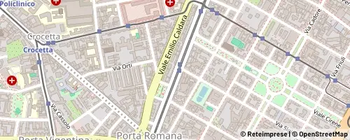 Mappa Milano