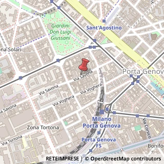 Mappa Via Savona, 16, 20144 Milano, Milano (Lombardia)