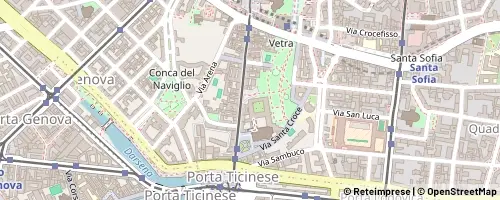 Mappa Milan