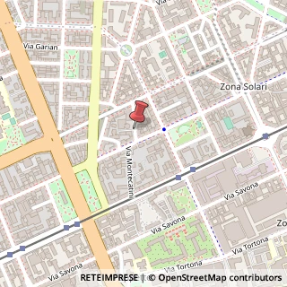 Mappa Via Privata Trezzo d'Adda,  3, 20144 Milano, Milano (Lombardia)