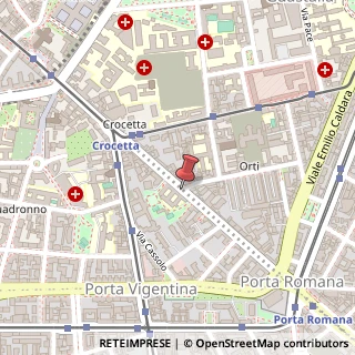 Mappa Corso di Porta Romana,  97, 20122 Milano, Milano (Lombardia)