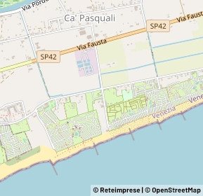 Mappa Via a poerio, 30013 Cavallino Treporti VE, Italia (0.45909)