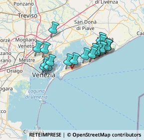 Mappa Via Alessandro Poerio, 30013 Cavallino-Treporti VE, Italia (11.4245)
