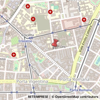 Mappa Via della Commenda, 28, 20122 Milano, Milano (Lombardia)