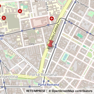 Mappa Viale Emilio Caldara, 32, 20122 Milano, Milano (Lombardia)