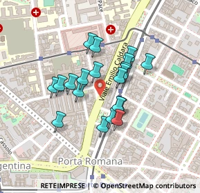 Mappa Via Orti, 20129 Milano MI, Italia (0.165)