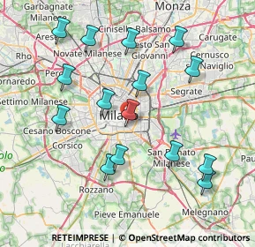 Mappa Via Orti, 20129 Milano MI, Italia (7.99933)