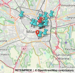 Mappa Via Orti, 20129 Milano MI, Italia (2.44714)