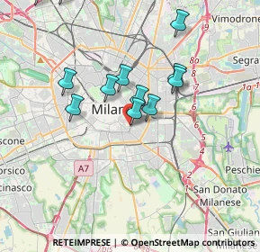 Mappa Via Orti, 20129 Milano MI, Italia (3.61583)