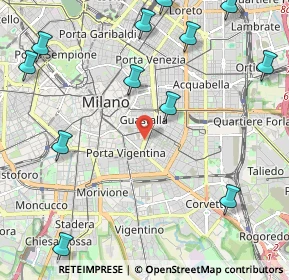 Mappa Via Orti, 20129 Milano MI, Italia (2.87417)