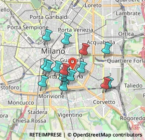 Mappa Via Orti, 20129 Milano MI, Italia (1.3525)