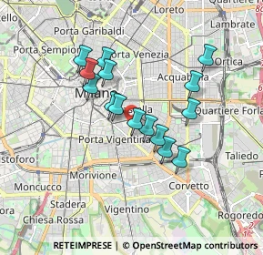 Mappa Via Orti, 20129 Milano MI, Italia (1.424)