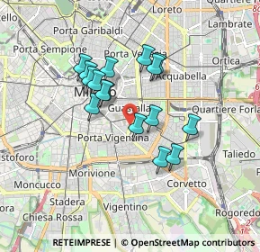 Mappa Via Orti, 20129 Milano MI, Italia (1.39875)