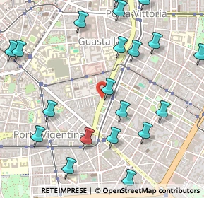 Mappa Via Orti, 20129 Milano MI, Italia (0.6535)