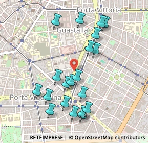 Mappa Via Orti, 20129 Milano MI, Italia (0.5)